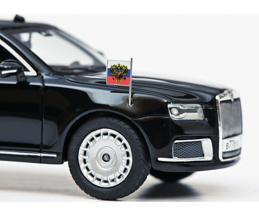 Schuco 1:43 Aurus Senat black President Car 450910000