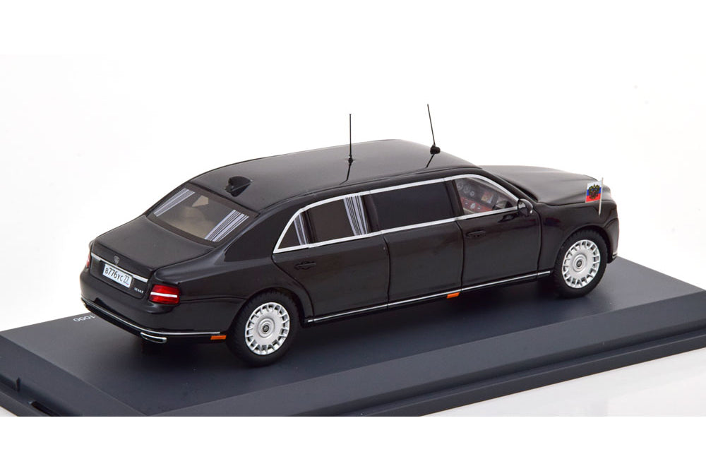 Schuco 1:43 Aurus Senat black President Car 450910000