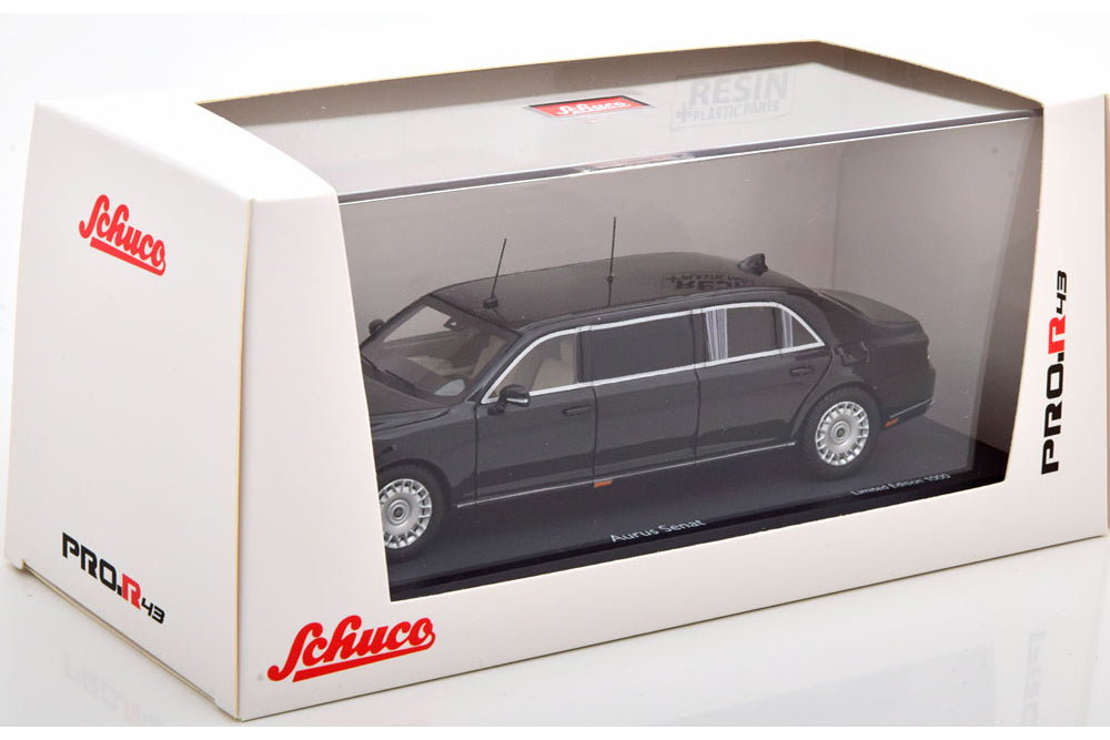 Schuco 1:43 Aurus Senat black President Car 450910000