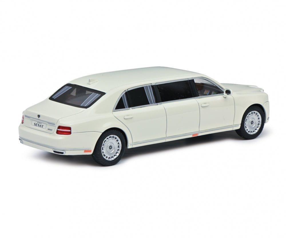 Schuco 1:43 Aurus Senat white President Car 450910100