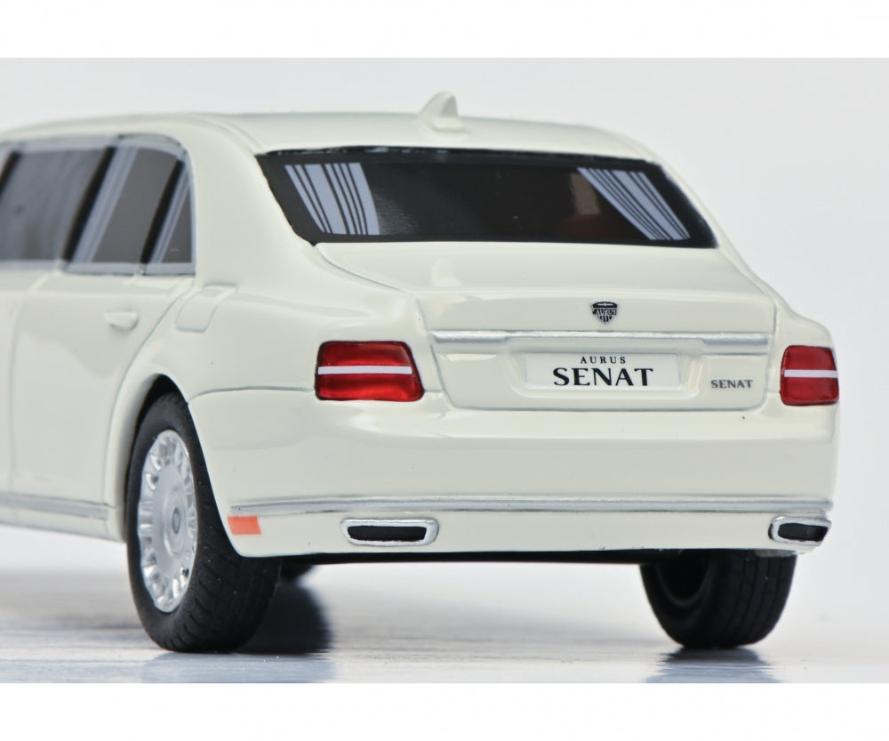Schuco 1:43 Aurus Senat white President Car 450910100