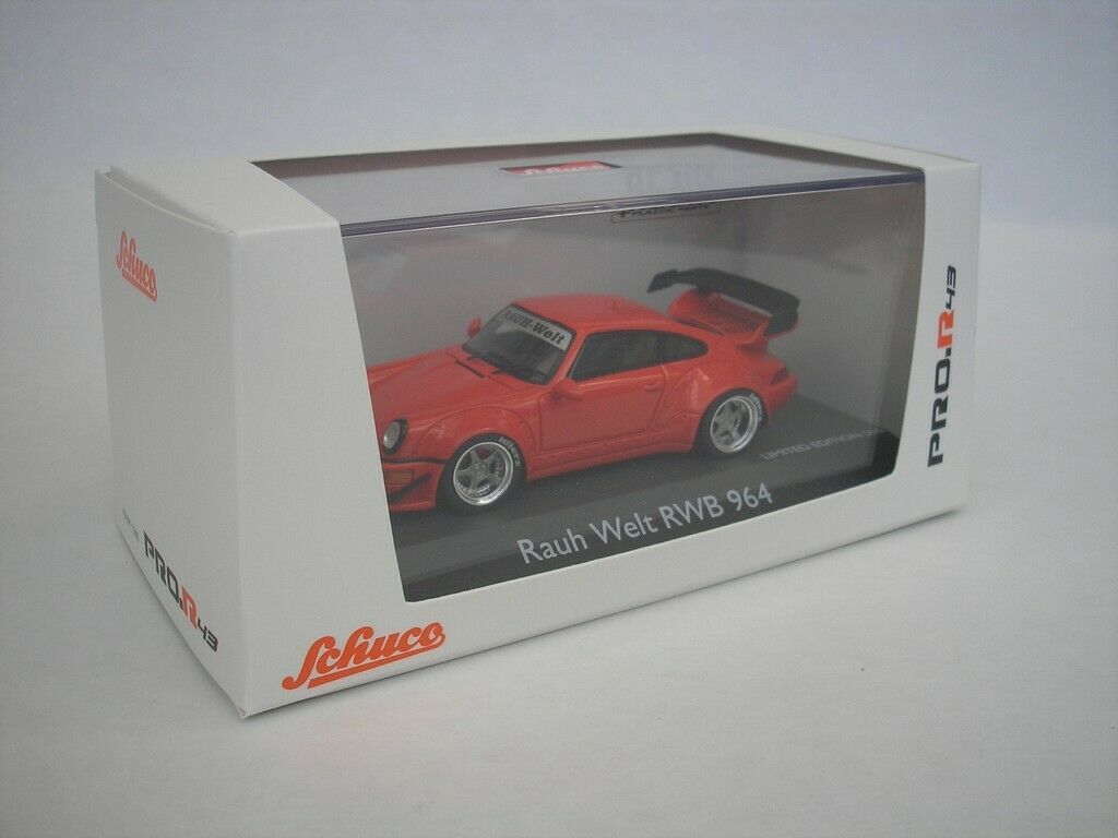 Schuco 1:43 RAUH-Welt RWB Porsche 911 964 Red 450911300