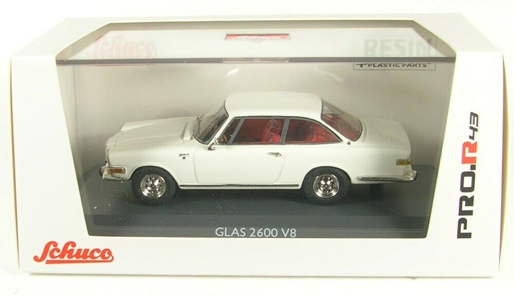 Schuco 1:43 GLAS 2600 V8 White 450913300