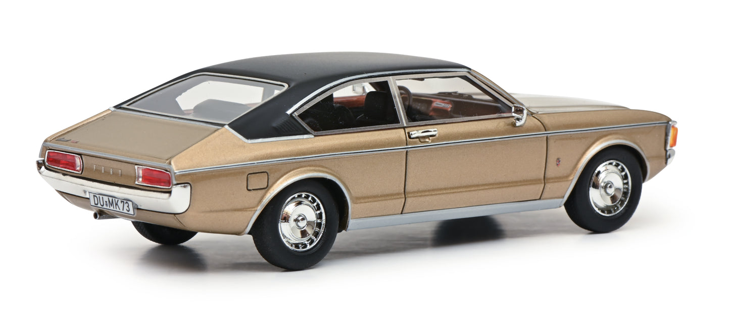 Schuco 1:43 Ford Granada Coupe gold 450914300