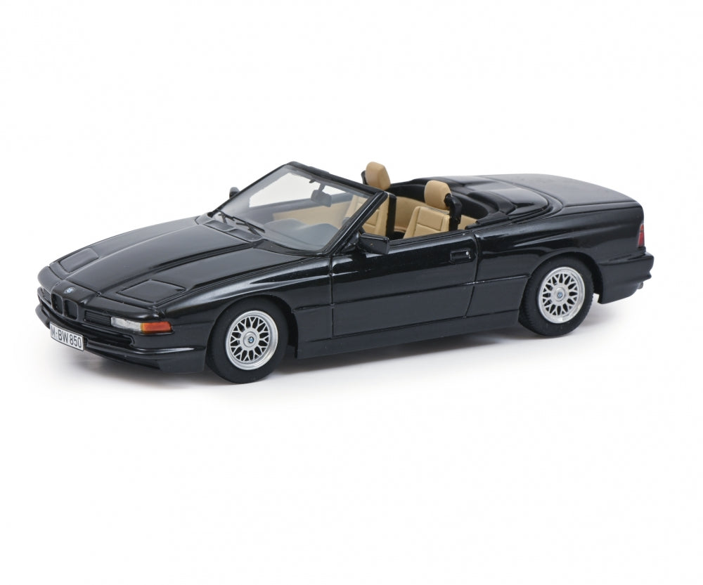 Schuco 1:43 BMW 850 CI Cabriolet (E31) Black 450914900