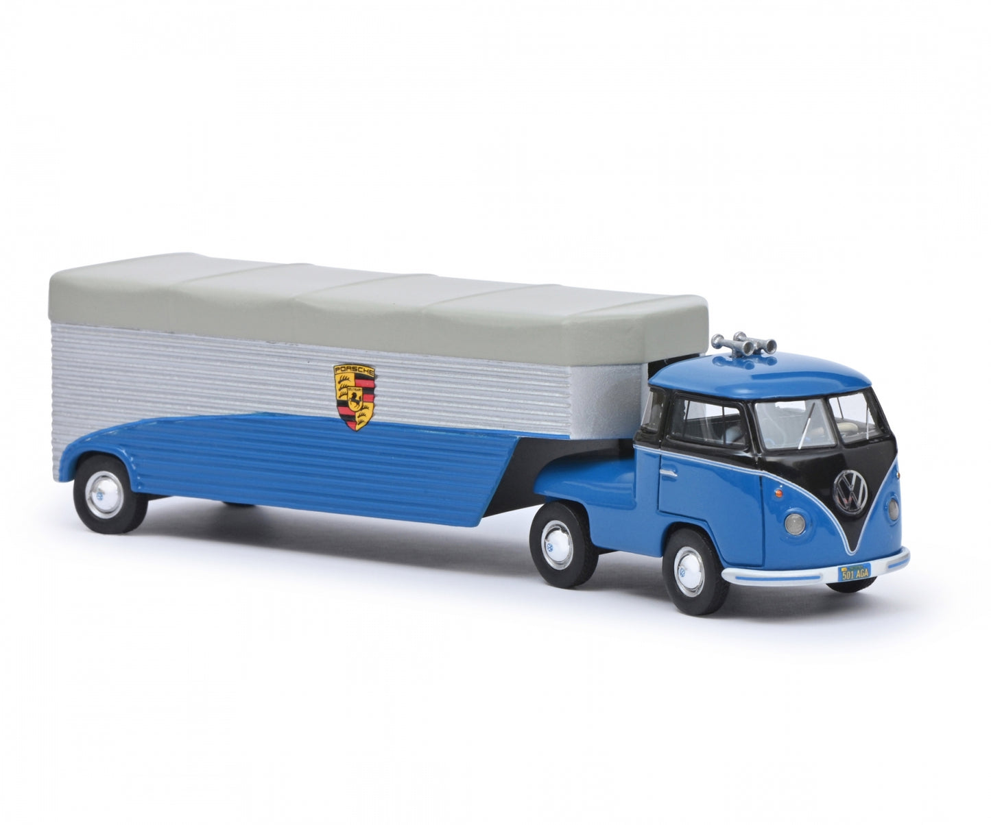 Schuco 1:64 Volkswagen T1 Continental Motors Porsche Transporter 452001500