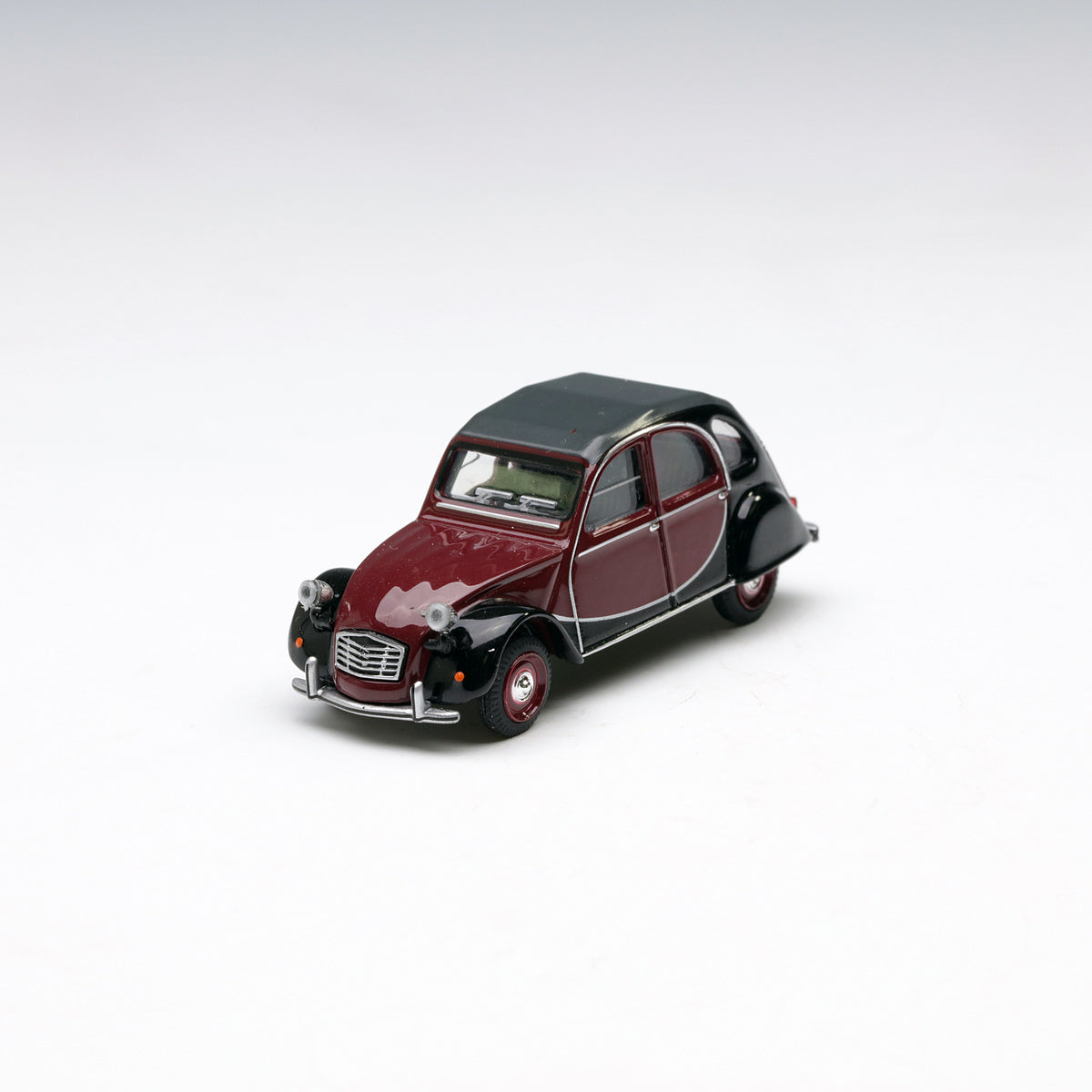 Schuco 1:64 Citroen 2CV Charleston red/black 452012100