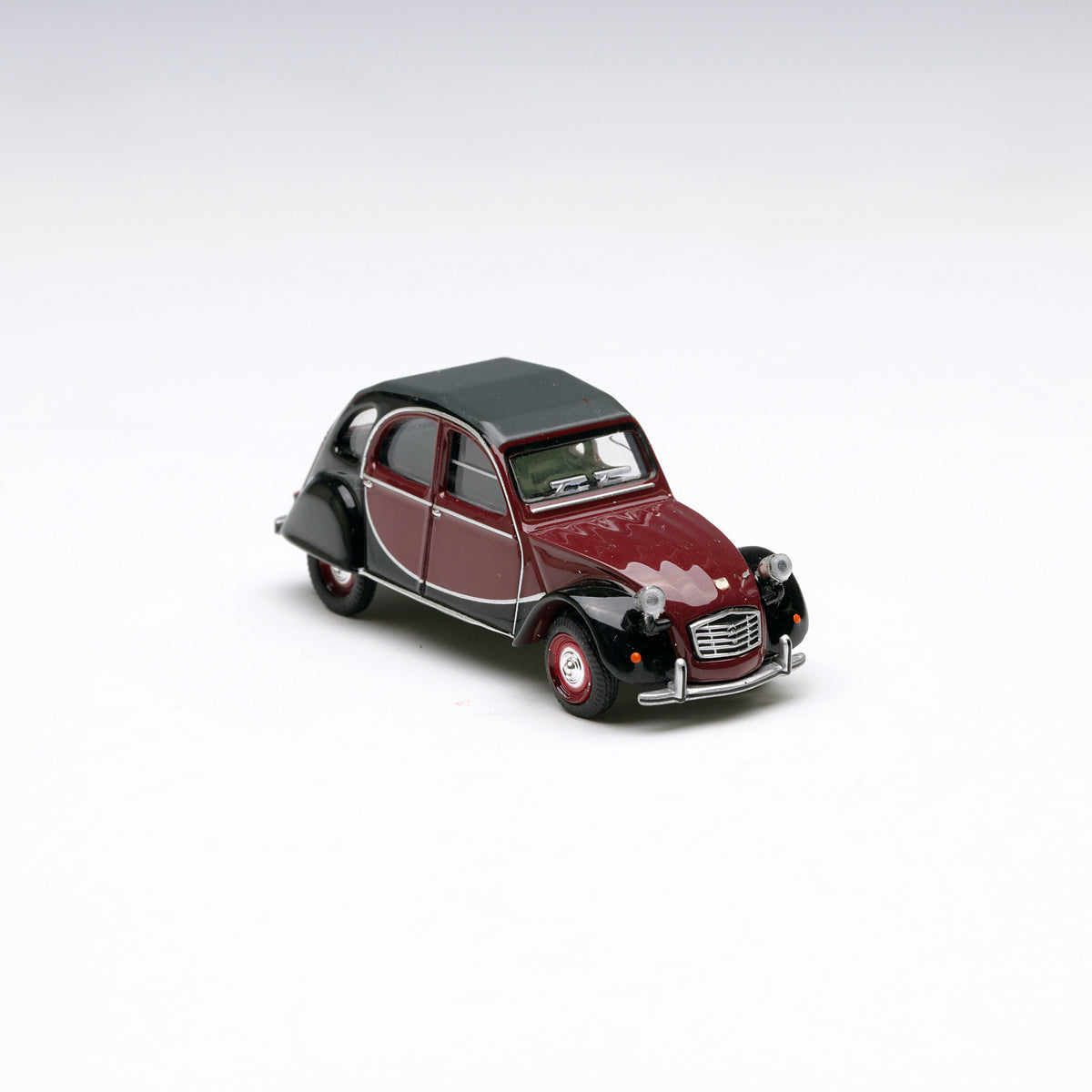 Schuco 1:64 Citroen 2CV Charleston red/black 452012100
