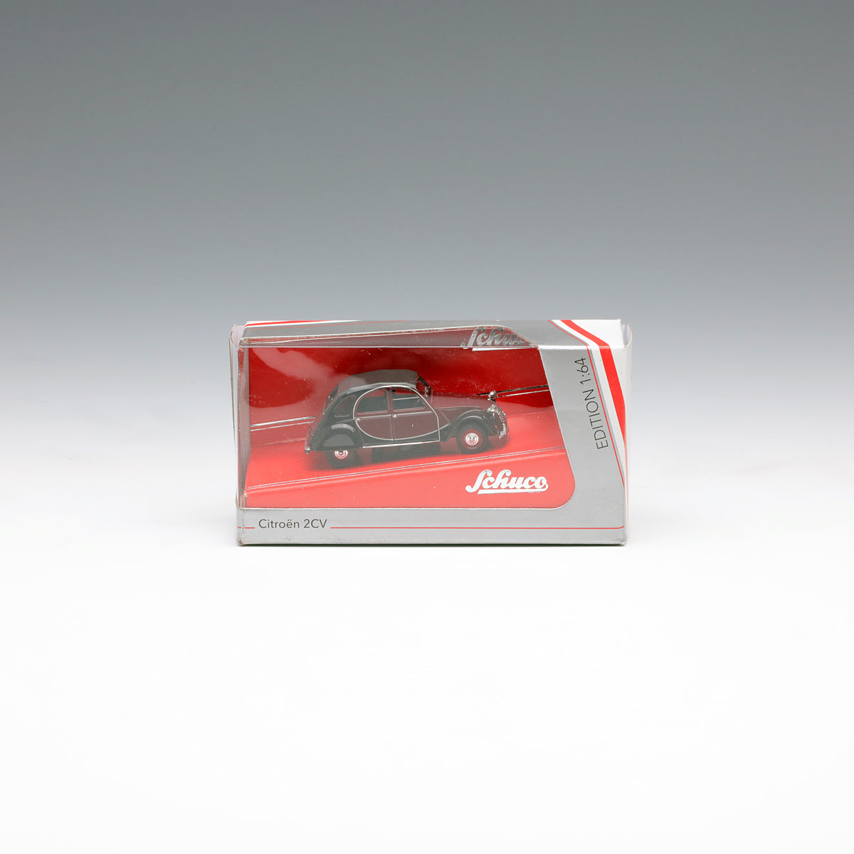 Schuco 1:64 Citroen 2CV Charleston red/black 452012100