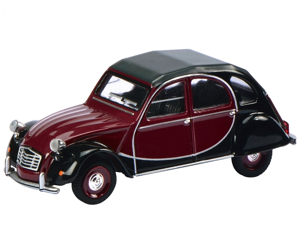Schuco 1:64 Citroen 2CV Charleston red/black 452012100