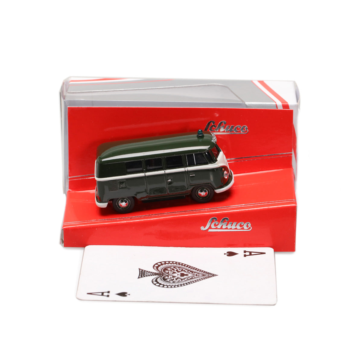 Schuco 1:64 Volkswagen T1 Bus police 452015400
