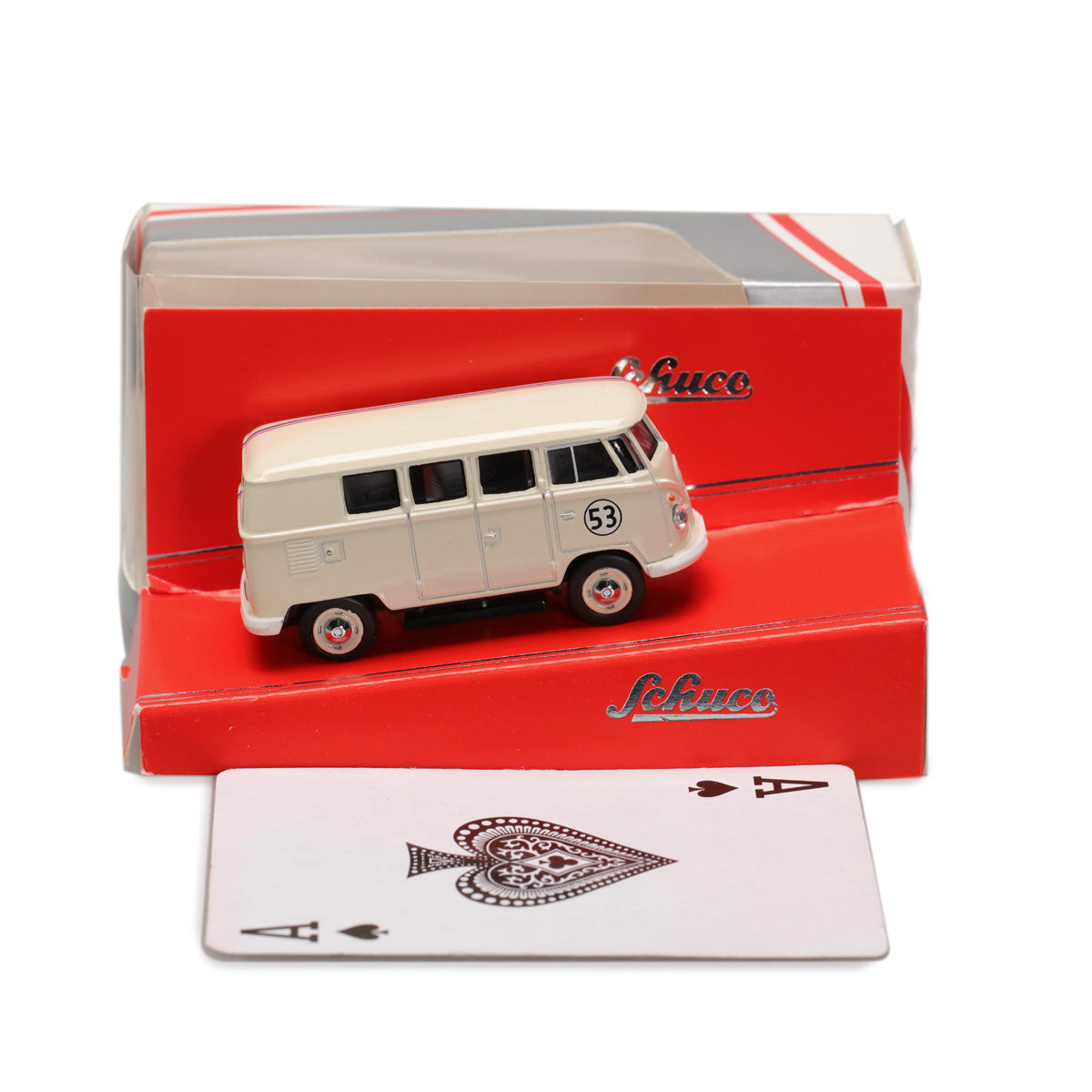 Schuco 1:64 Volkswagen T1 bus #53 Rallye 452016200