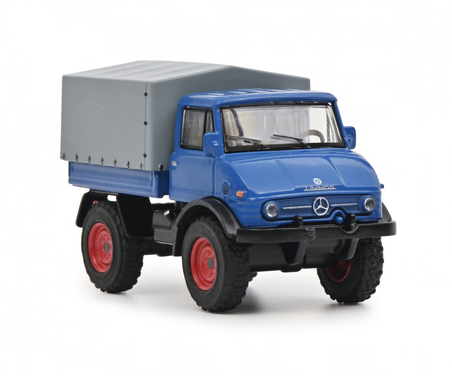 Schuco 1:64 Mercedes Unimog U406 Blue 452034000