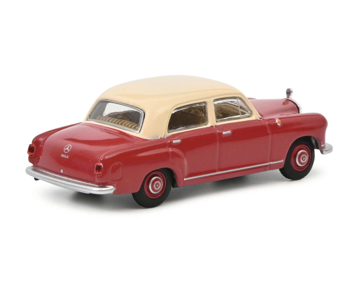 Schuco 1:64 Mercedes-Benz 180D W120 red/beige 452034200