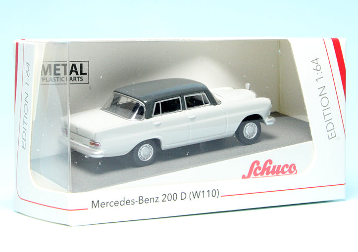 Schuco 1:64 Mercedes-Benz 200D W110 Light Gray 452034500
