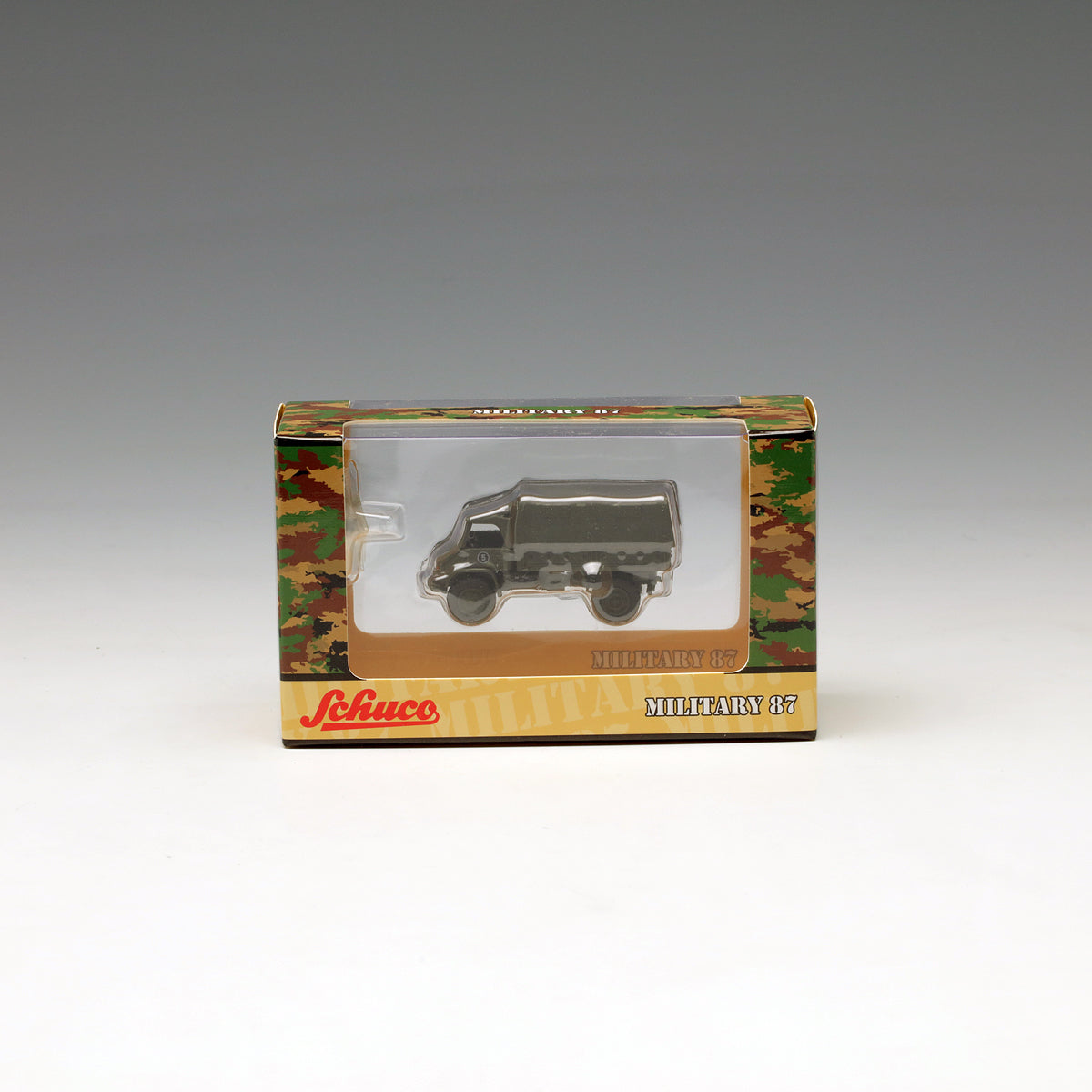 Schuco 1:87 Unimog S 404 pick up tarpaulin Bundeswehr 452625000