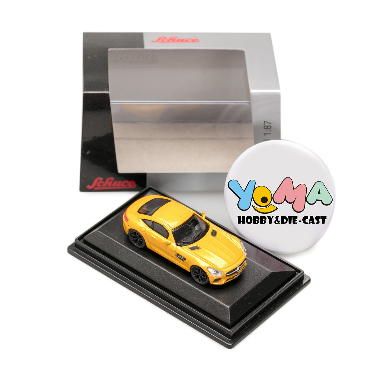 Schuco 1:87 Mercedes AMG GT yellow 452634200