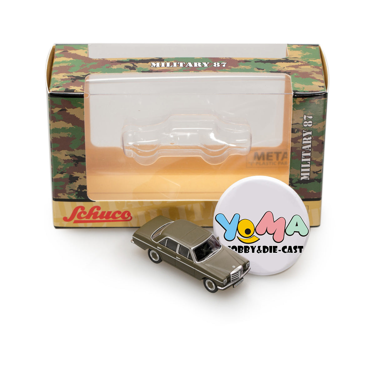 Schuco 1:87 Mercedes-Benz 200/8 commander vehicle Bundeswehr 452636700