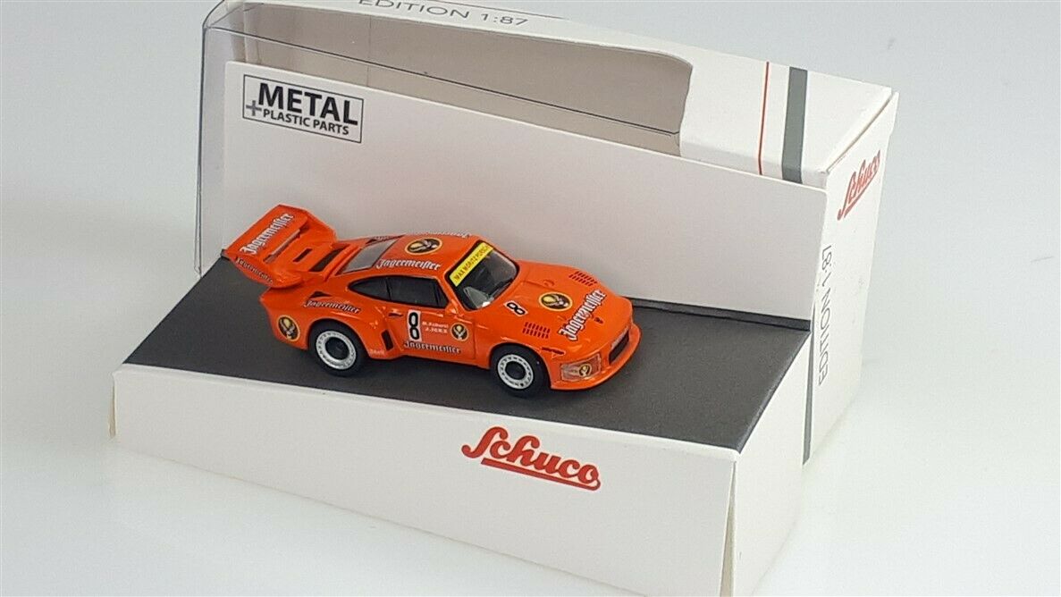 Schuco 1:87 Porsche 935 Jagermeister #8 2nd 1000km Nürburgring 1978 Schurti Ickx 452650100