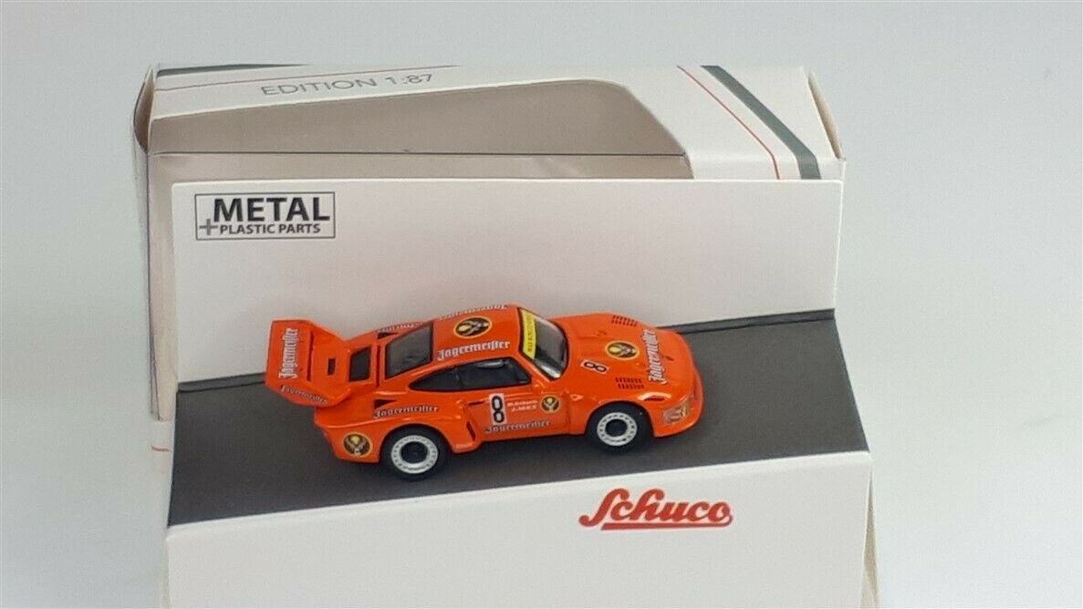 Schuco 1:87 Porsche 935 Jagermeister #8 2nd 1000km Nürburgring 1978 Schurti Ickx 452650100