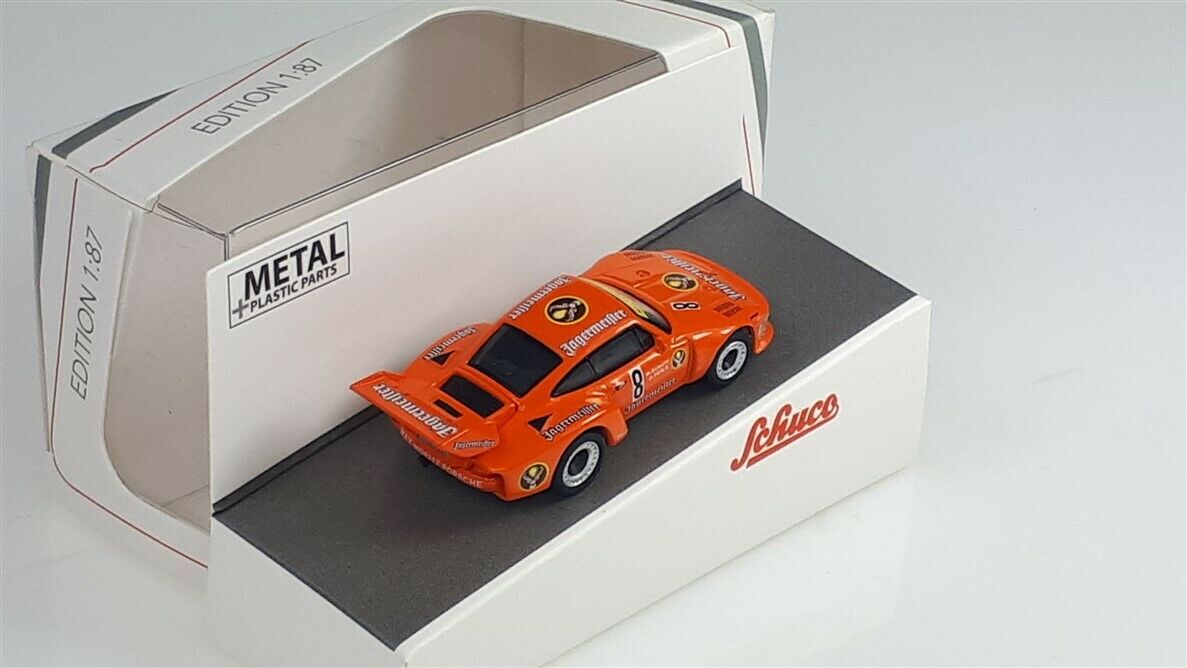 Schuco 1:87 Porsche 935 Jagermeister #8 2nd 1000km Nürburgring 1978 Schurti Ickx 452650100