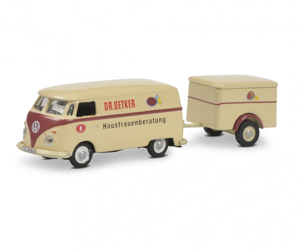Schuco 1:87 MHI 3-Car Set STARKE MARKEN Volkswagen T1 + Hanomag Kurier 452655400