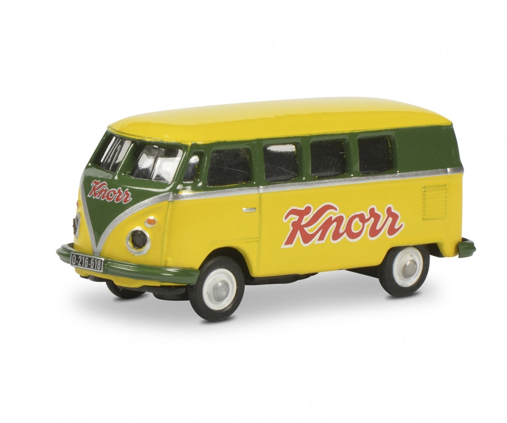 Schuco 1:87 MHI 3-Car Set STARKE MARKEN Volkswagen T1 + Hanomag Kurier 452655400