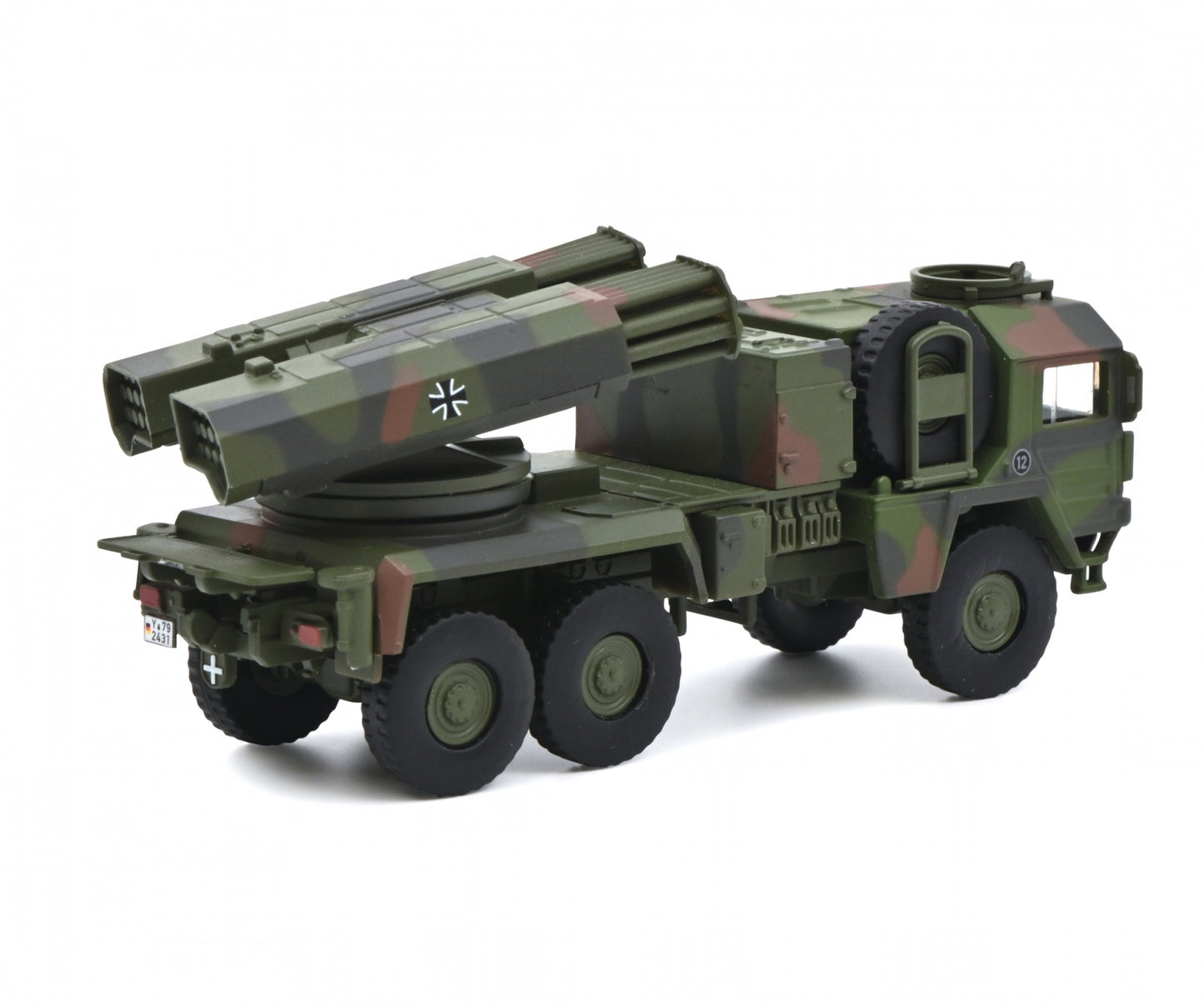 Schuco 1:87 MAN LKW 7t GL KAT I 6x6 Rocket Launcher LARS II Bundeswehr 452666200