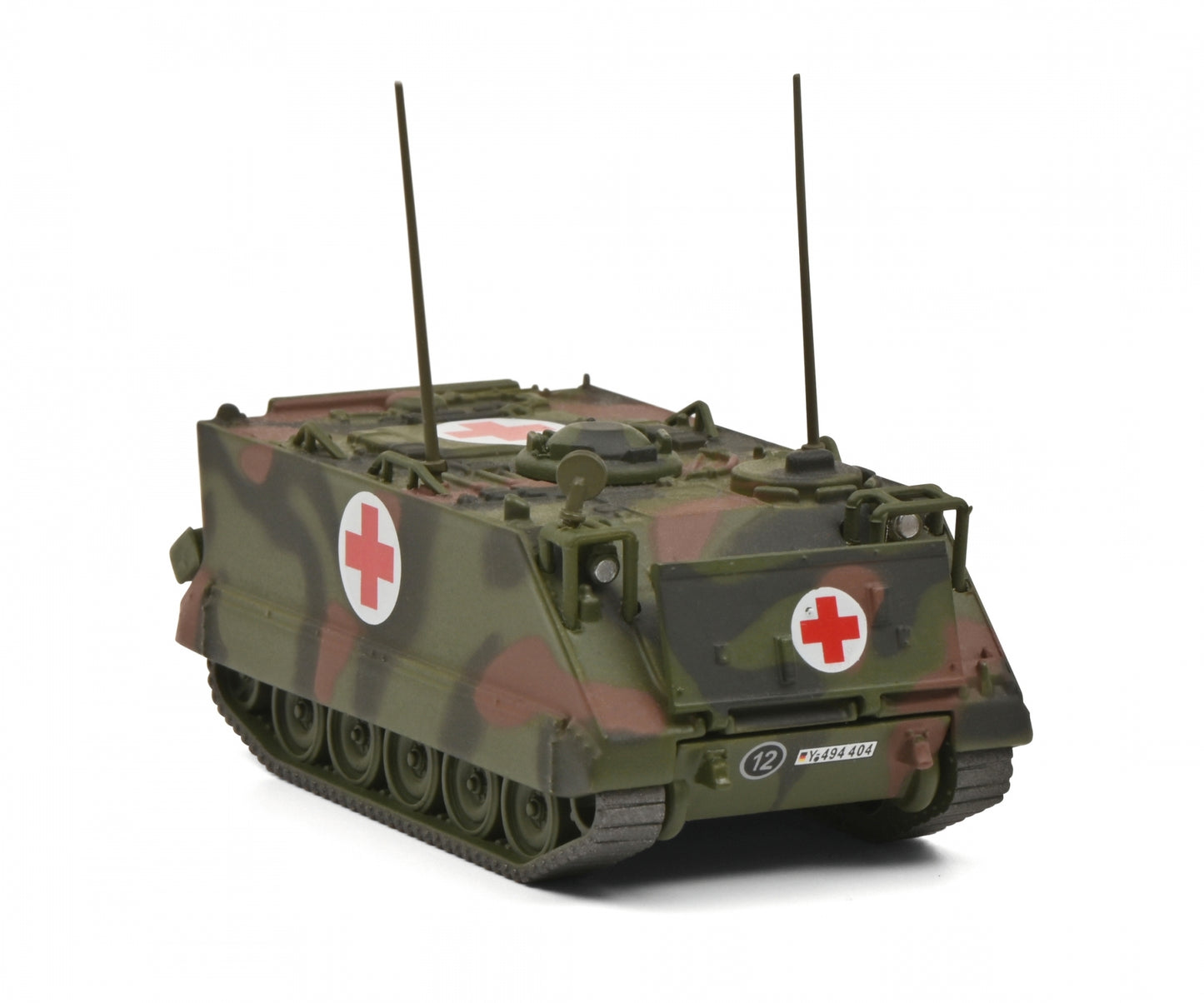 Schuco 1:87 M113 Armored Medical Evacuation Vehicle Bundeswehr - Rotes Kreuz 452666700