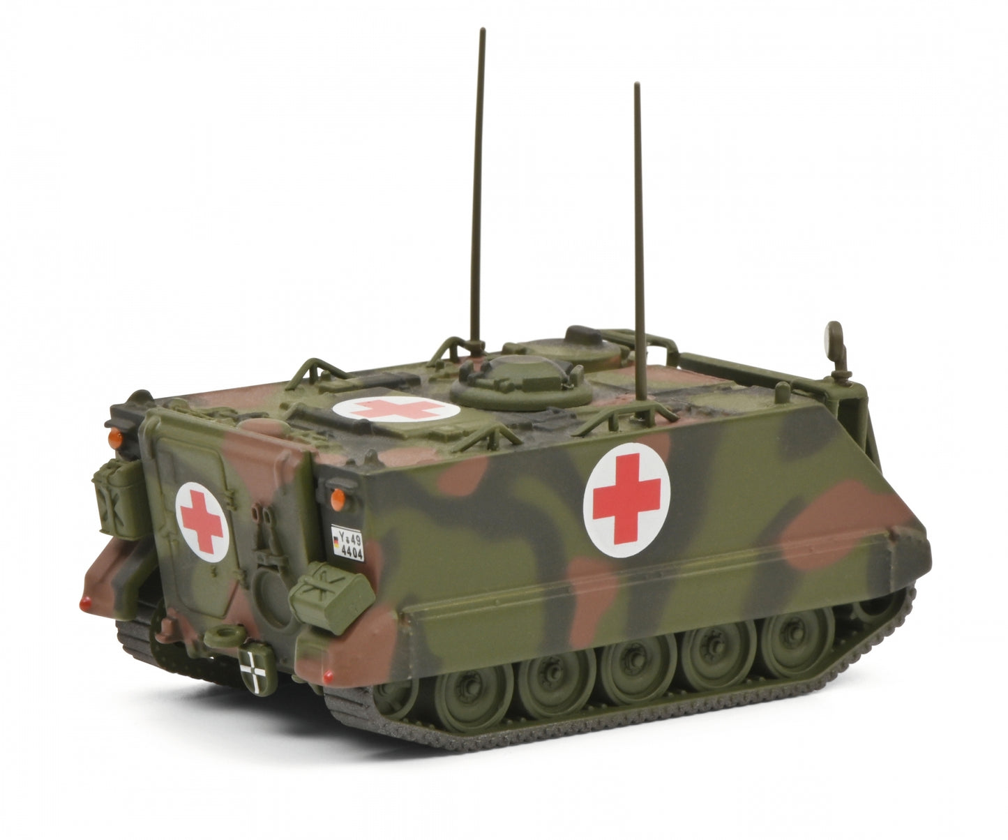 Schuco 1:87 M113 Armored Medical Evacuation Vehicle Bundeswehr - Rotes Kreuz 452666700