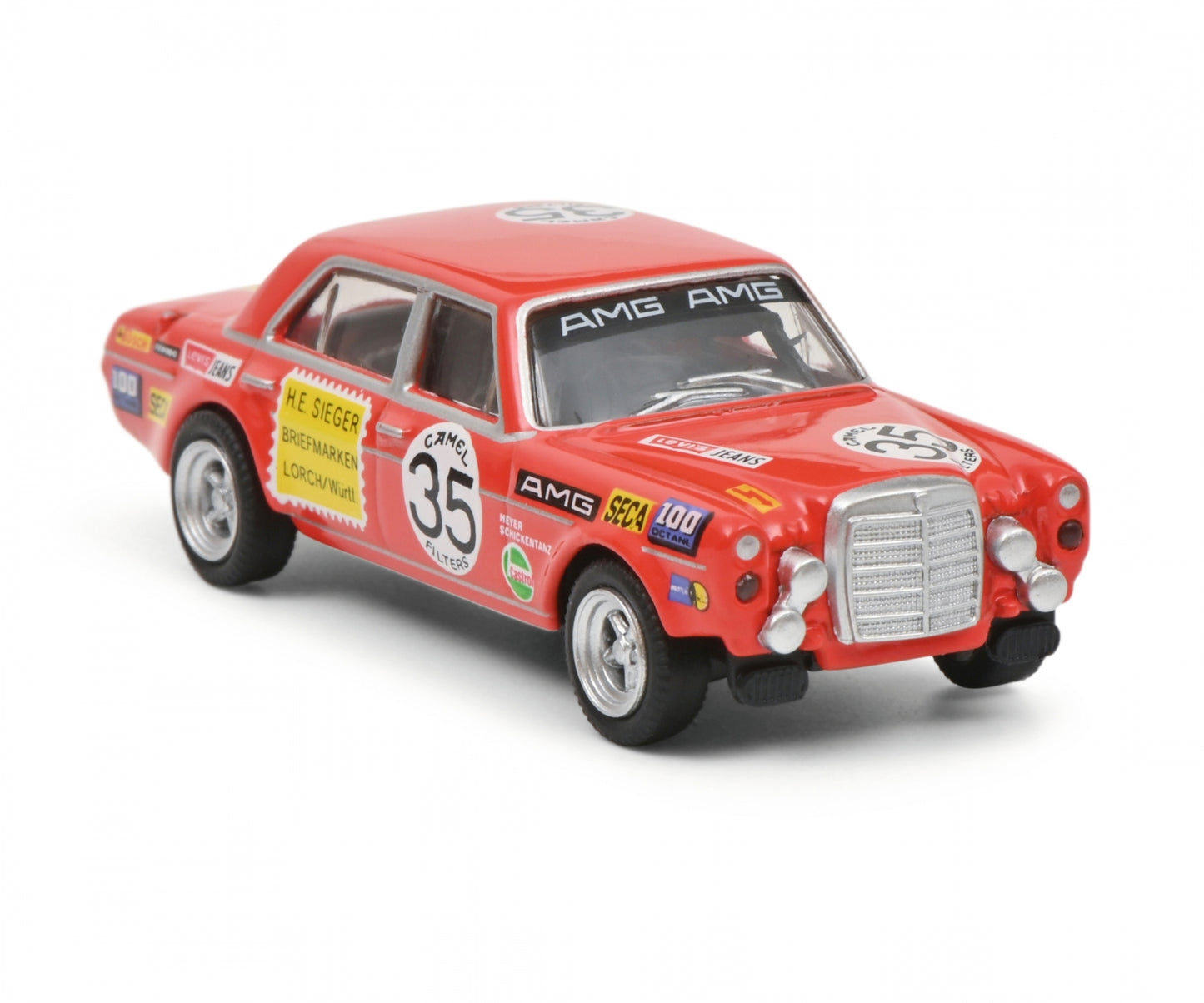 Schuco 1:87 Mercedes-Benz 300SEL 6.8 AMG #35 24h Spa 1971 452669400