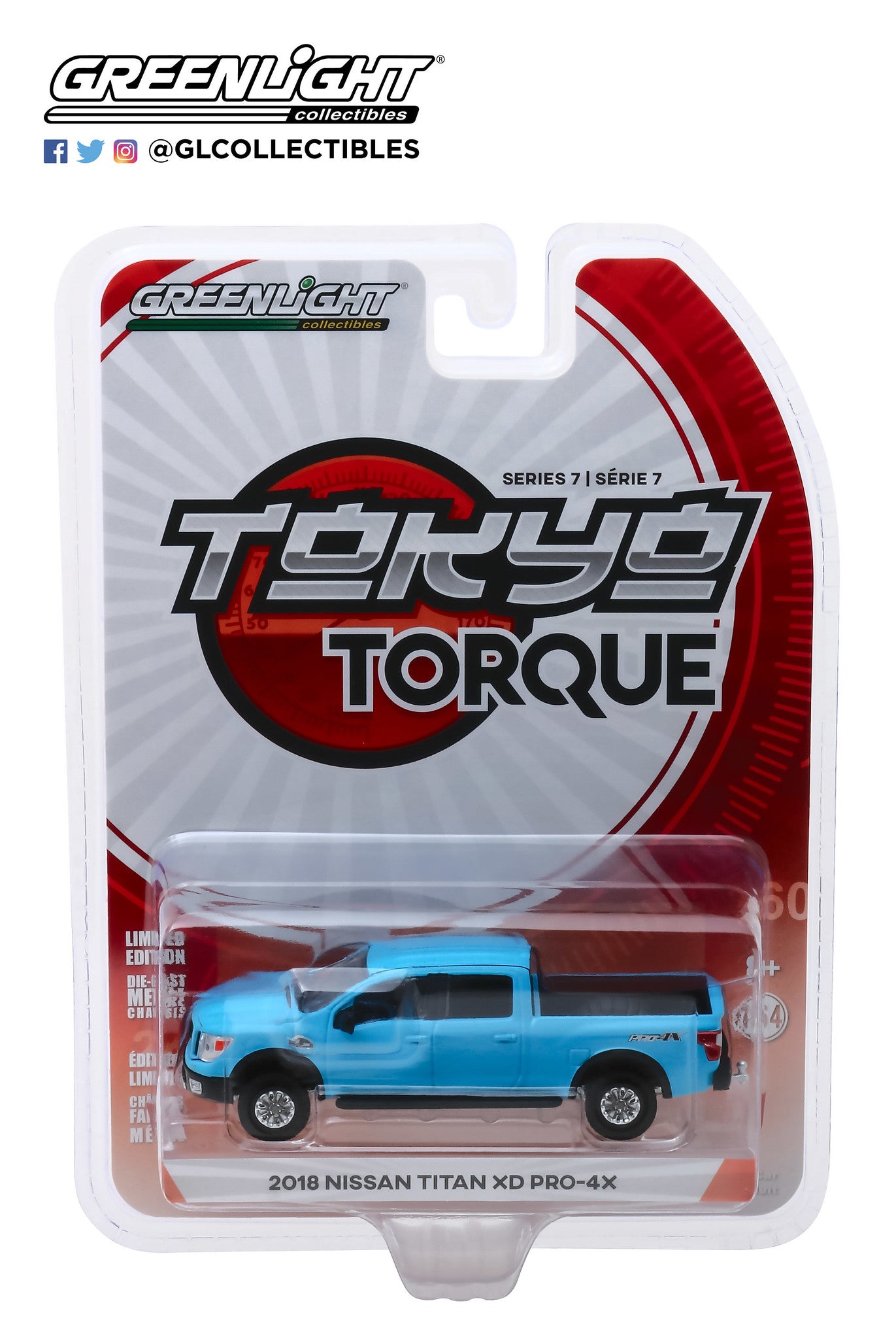 GreenLight 1:64 Tokyo Torque Series 2018 Nissan Titan XD Pro