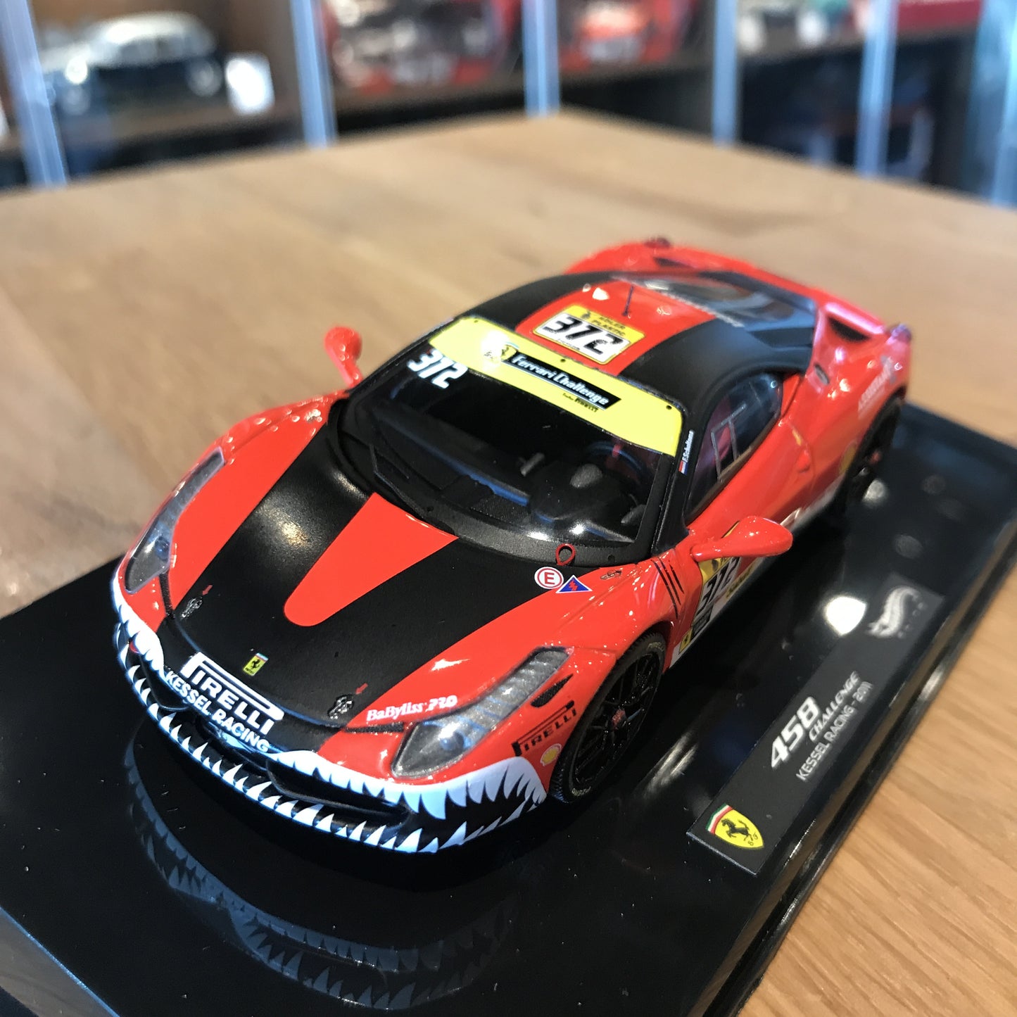 HotWheels 1/43 Elite Ferrari 458 Italia Challenge #372 2011 X5506