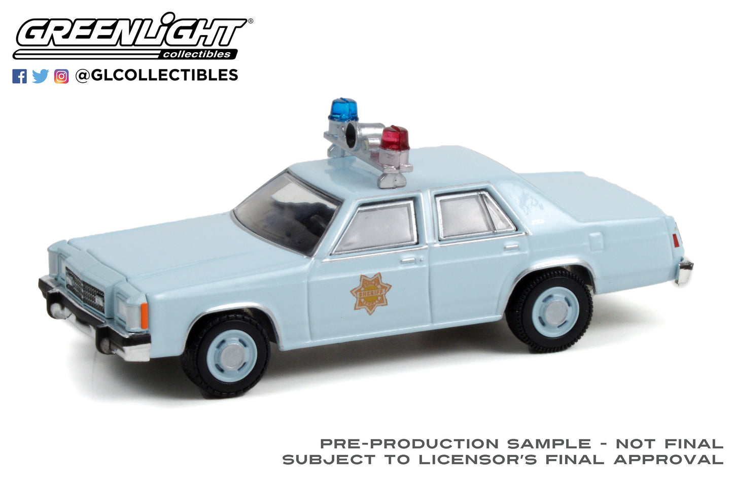 GreenLight 1:64 1982 Ford LTD-S - County Sheriff 30304