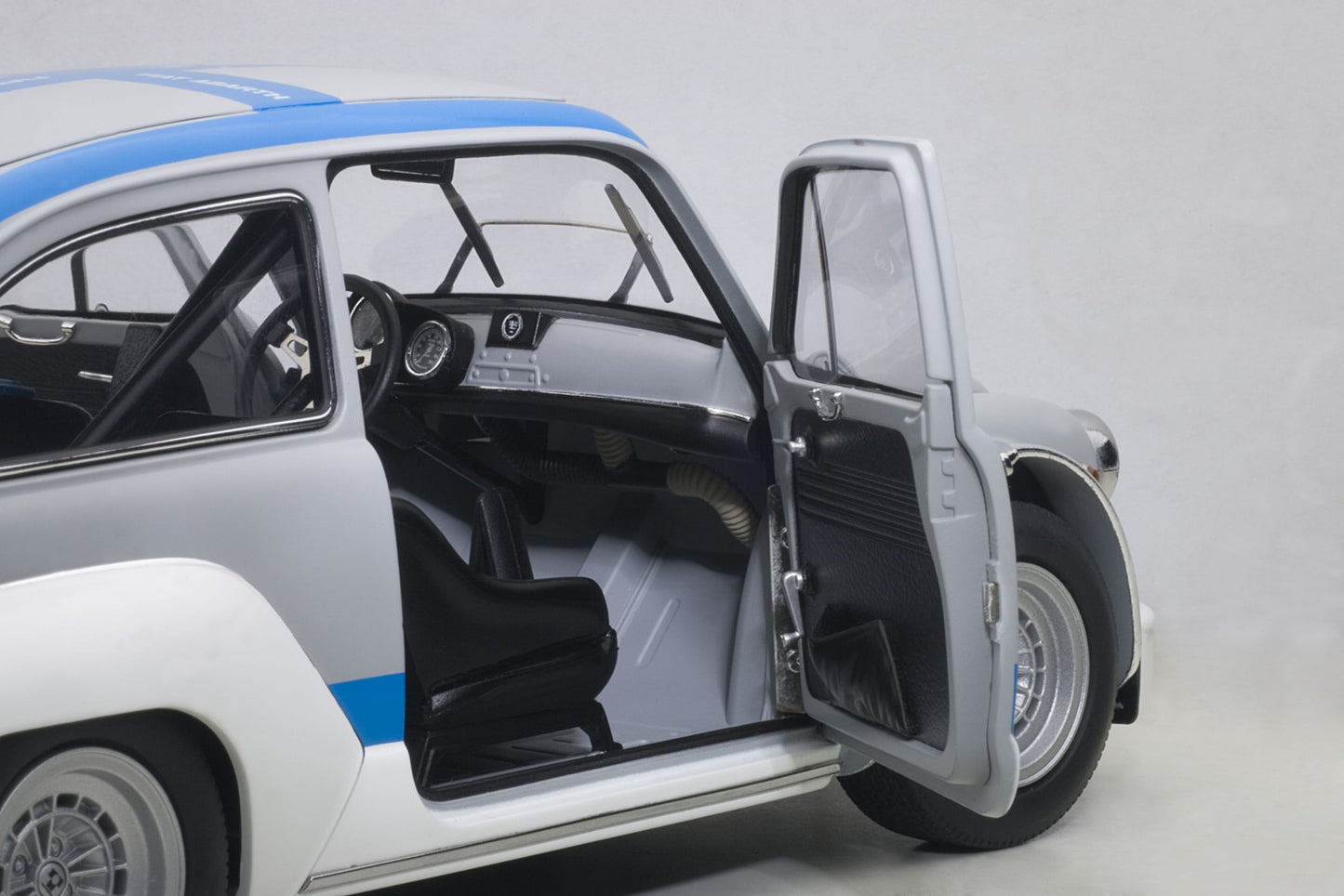 AUTOart 1:18 Fiat Abarth TCR 1000 (Matt Grey with Blue stripes) 72642