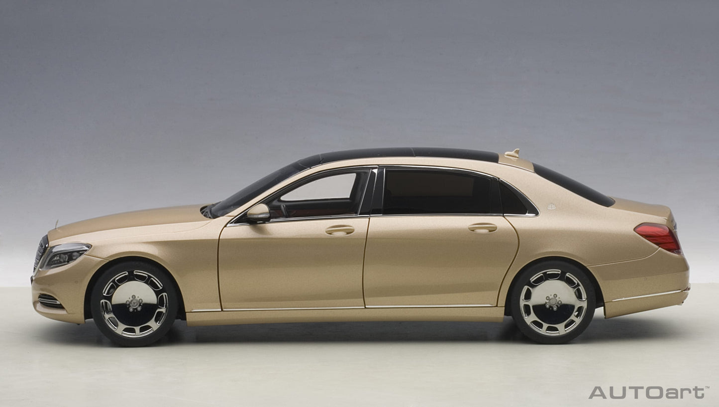 AUTOart 1:18 Mercedes-Maybach S-Klasse S600 (SWB) (Champagne Gold) 76294