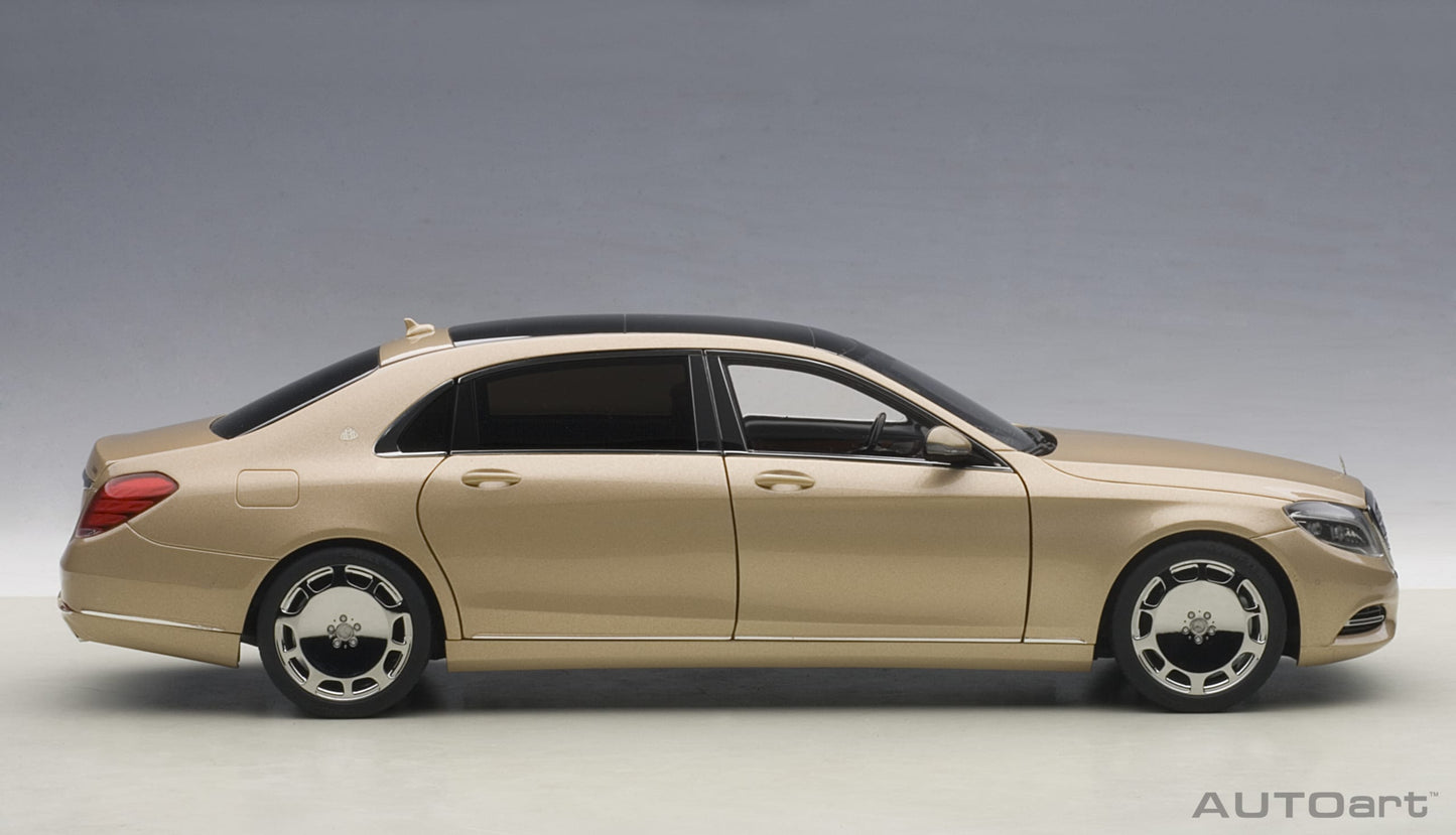 AUTOart 1:18 Mercedes-Maybach S-Klasse S600 (SWB) (Champagne Gold) 76294