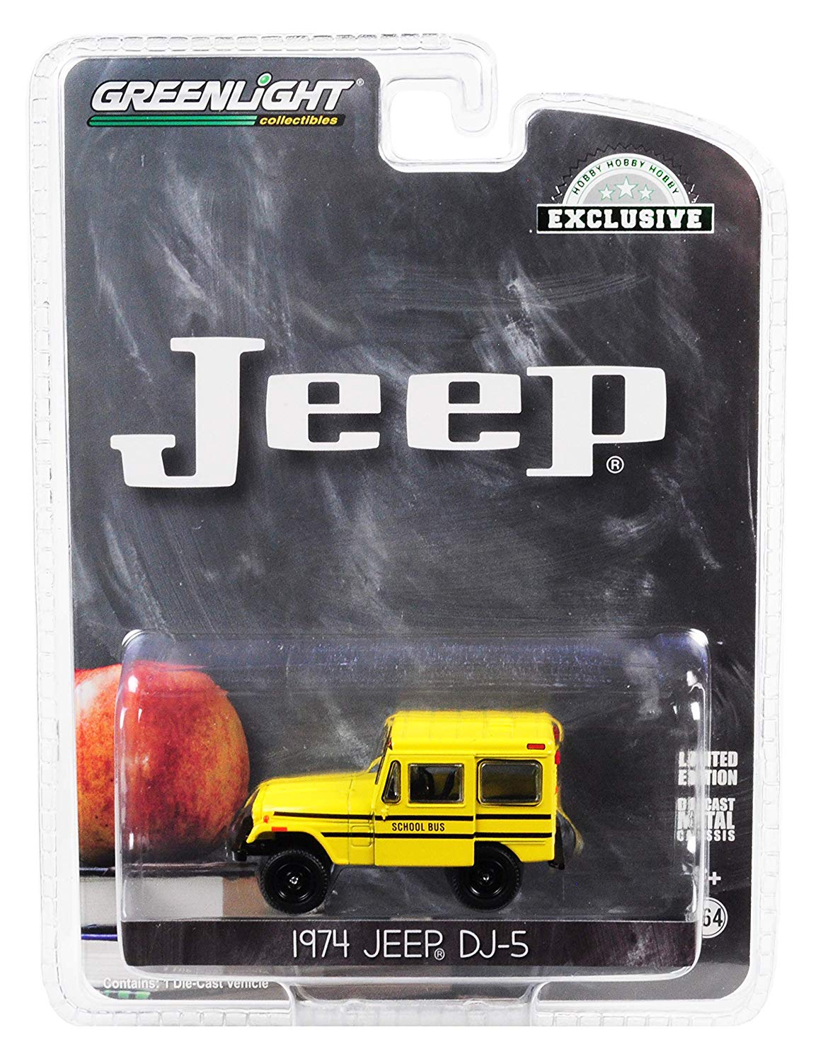 GreenLight 1:64 Jeep DJ-5 School Bus 30065