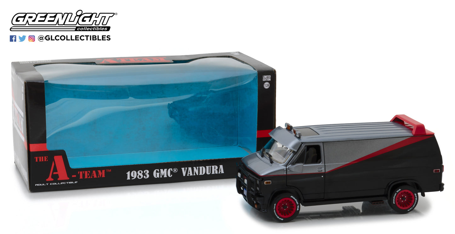 GreenLight 1:24 The A-Team (1983-87 TV Series) - 1983 GMC Vandura 84072