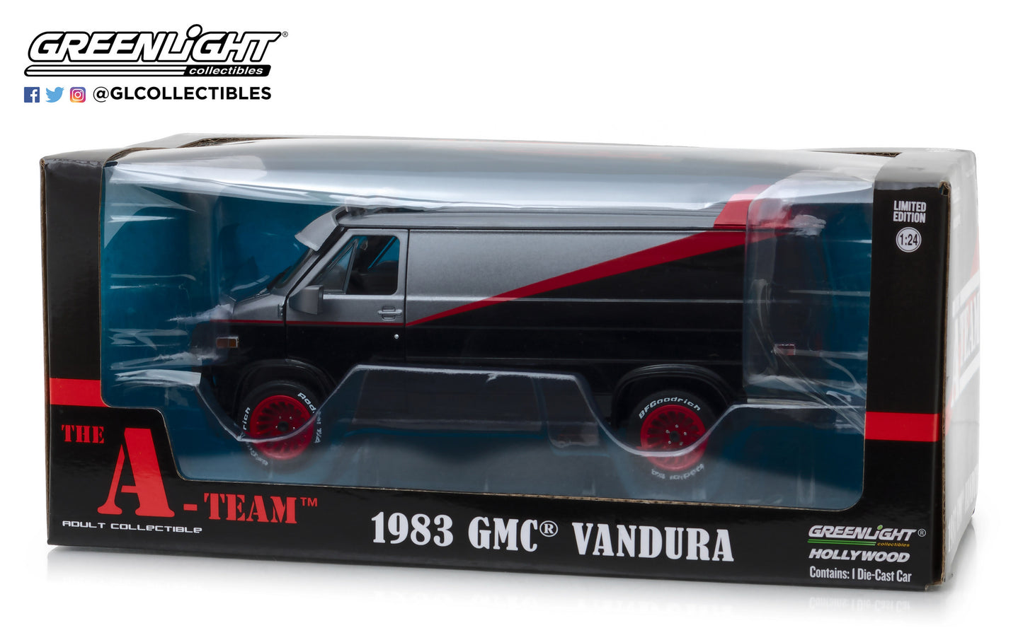 GreenLight 1:24 The A-Team (1983-87 TV Series) - 1983 GMC Vandura 84072