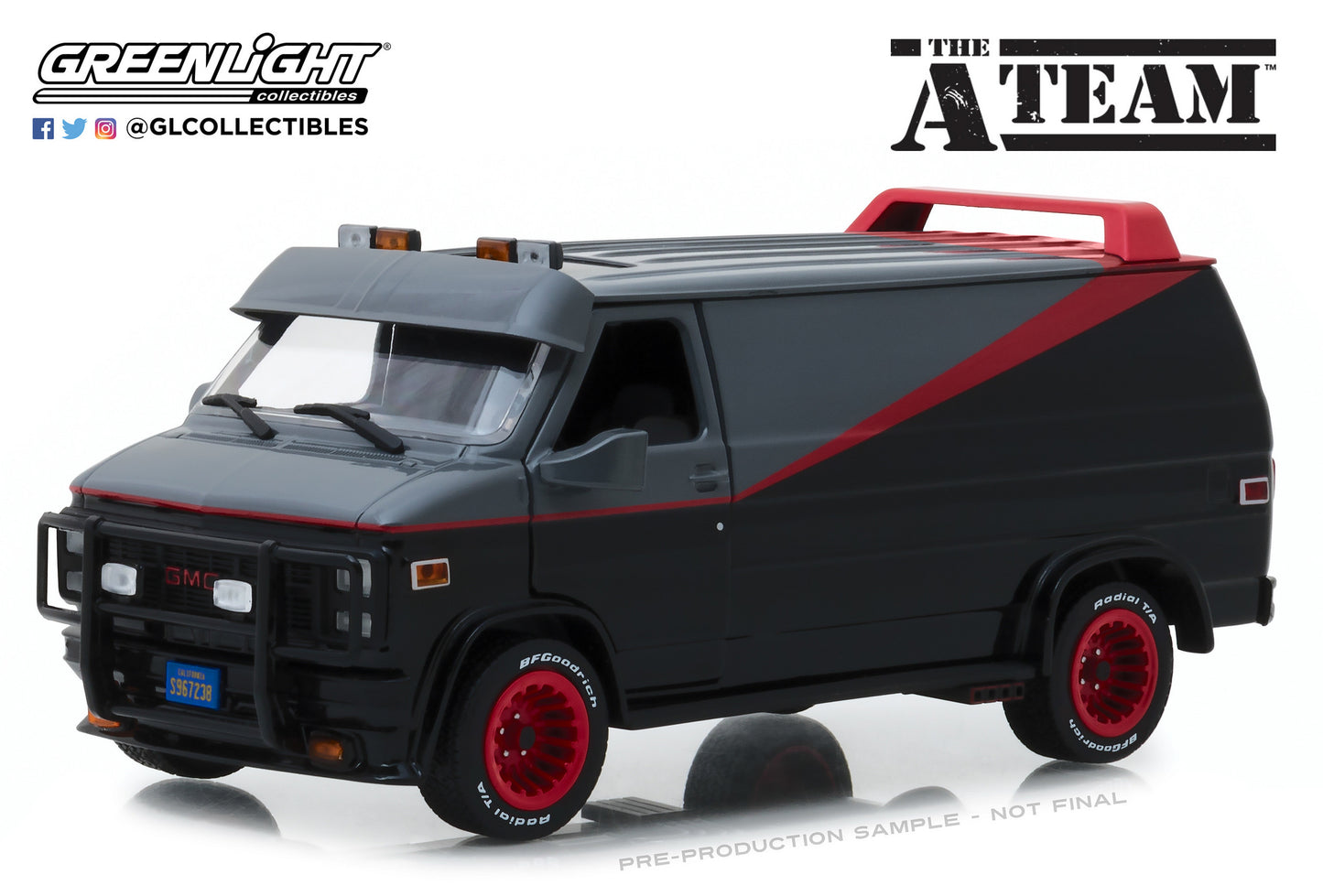GreenLight 1:24 The A-Team (1983-87 TV Series) - 1983 GMC Vandura 84072