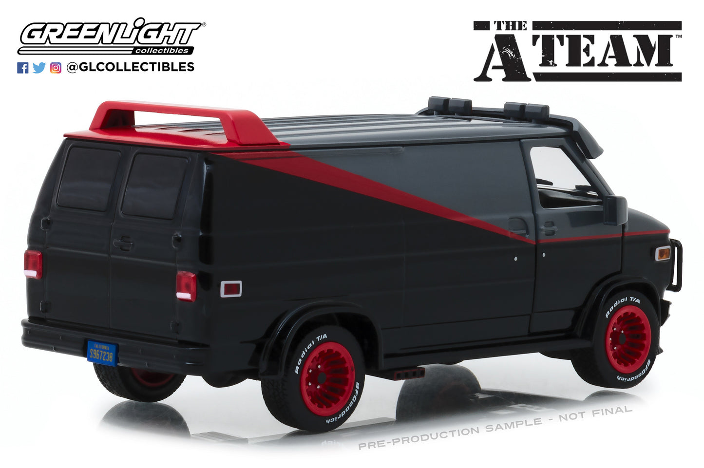GreenLight 1:24 The A-Team (1983-87 TV Series) - 1983 GMC Vandura 84072