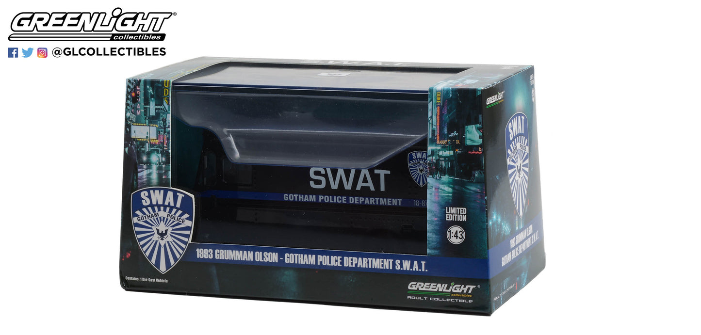 GreenLight 1:43 1993 Grumman Olson - Gotham Police Department S.W.A.T. 86355