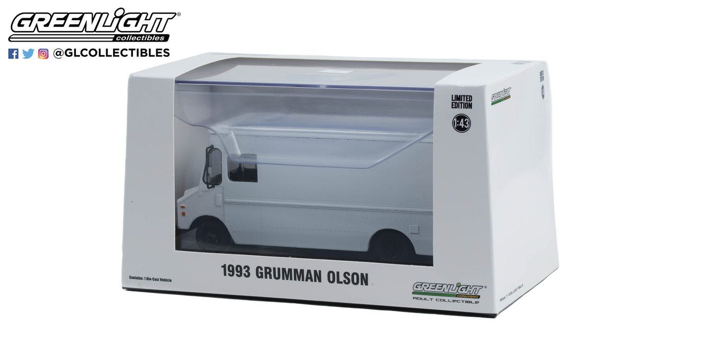 GreenLight 1:43 1993 Grumman Olson - White 86356