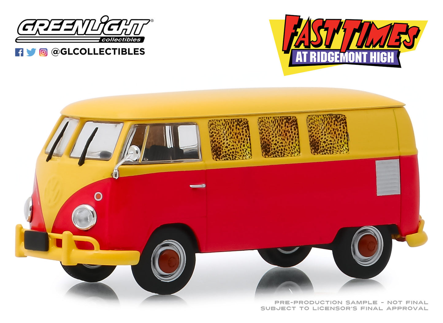 GreenLight 1:43 Fast Times at Ridgemont High (1982) - 1967 Volkswagen Type 2 (T1) Station Wagon 86554