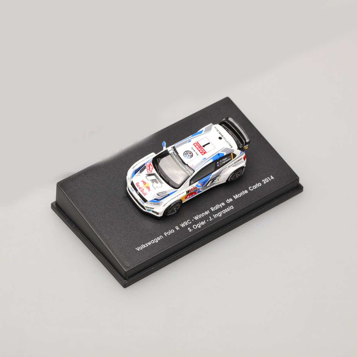 Spark 1:87 Volkswagen Polo R WRC #1 S.Ogier/J.Ingrassia Winner Monte Carlo 2014 87S138