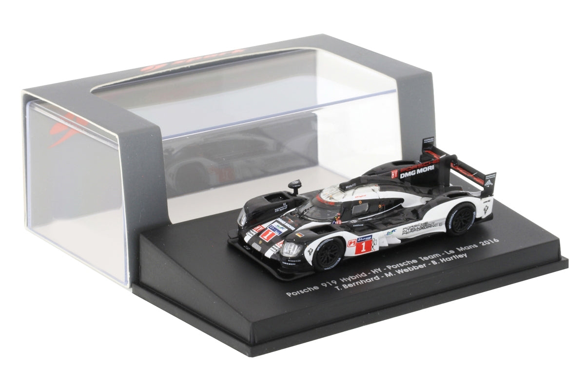 Spark 1:87 Porsche 919 Hybrid HY #1 T.Bernhard/M.Webber/B.Hartley Le Mans 2016 87S139