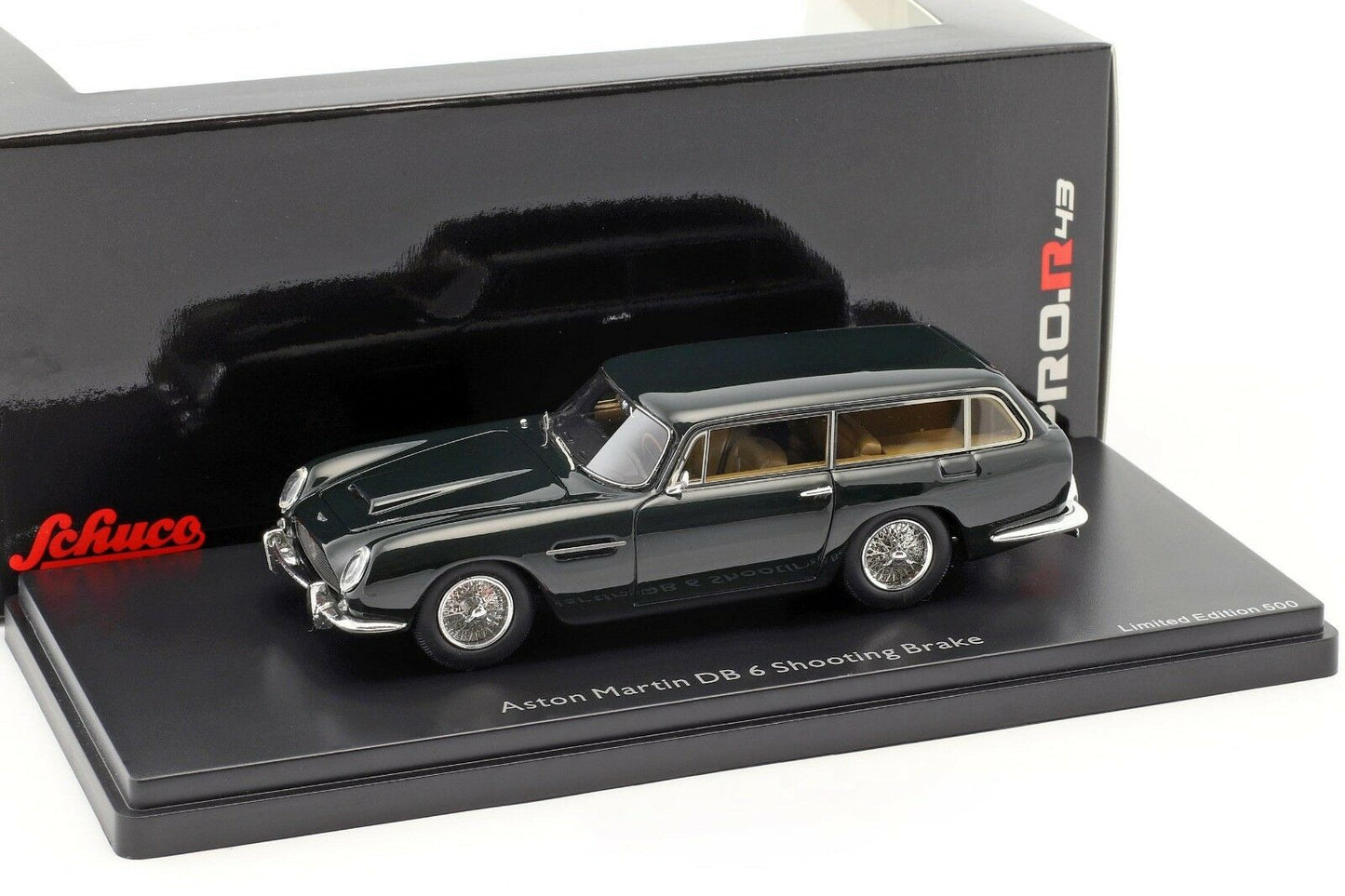 Schuco 1/43 Aston Martin DB6 Shooting Brake dark green 450903500