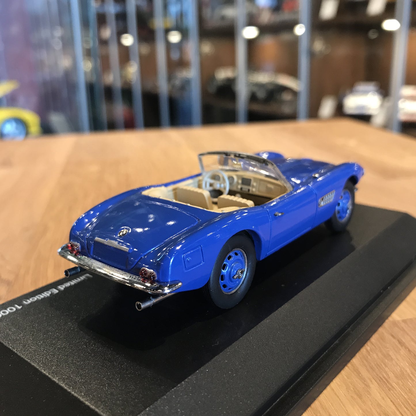 Schuco 1:43 BMW 507 Roadster Blue 450217800