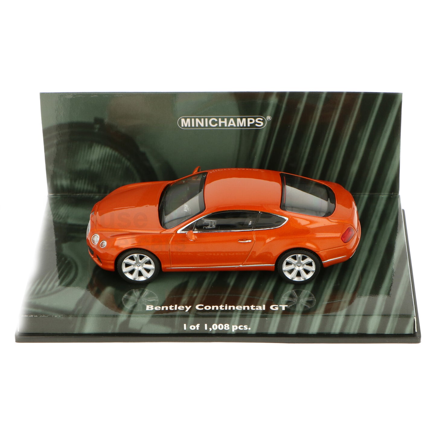 Minichamps 1:43 Bentley Continental GT 2011 Orange Metallic 436139981